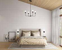 Load image into Gallery viewer, 4-Arm Bend Chandelier