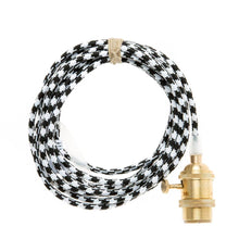 Load image into Gallery viewer, Brass Plug-In Pendant Light