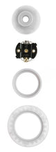 Load image into Gallery viewer, Twist Socket with Ring - Frost White