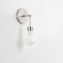 Load image into Gallery viewer, Hinge Shade Ready Solo Sconce