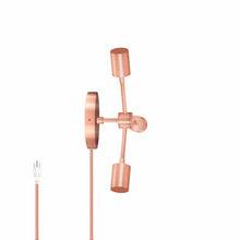 Load image into Gallery viewer, Trio Plug-In Sconce