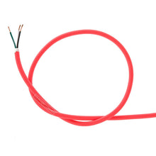 Load image into Gallery viewer, DIY Fabric Wire by the Foot - Neon Coral