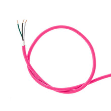 Load image into Gallery viewer, DIY Fabric Wire by the Foot - Neon Pink