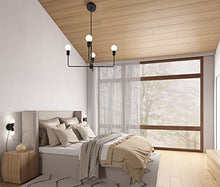 Load image into Gallery viewer, 4-Arm Bend Chandelier
