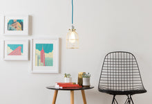 Load image into Gallery viewer, Porcelain Plug-In Pendant Light
