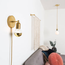 Load image into Gallery viewer, Junction Mini Solo Plug-In Sconce
