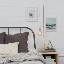 Load image into Gallery viewer, Porcelain Plug-In Pendant Light
